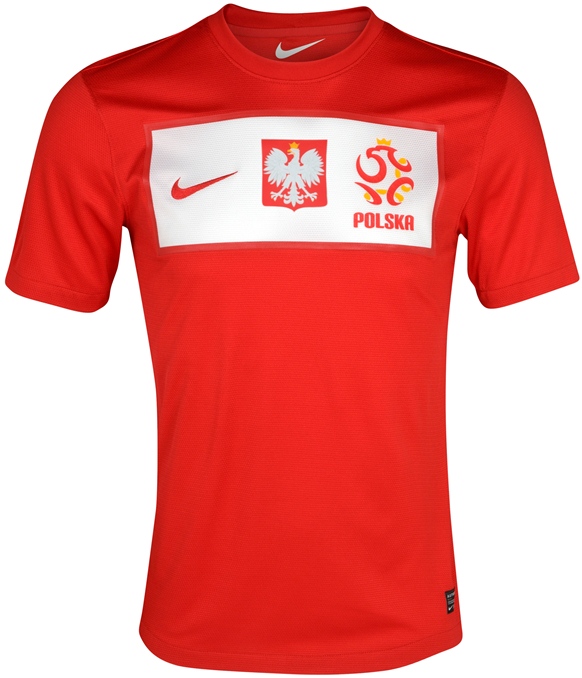New Poland Away Euro 2012 Kit Red