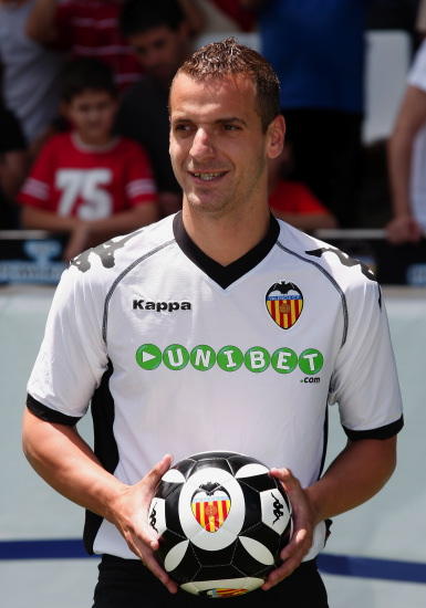 Roberto Soldado Valencia Forward Player from Spain
