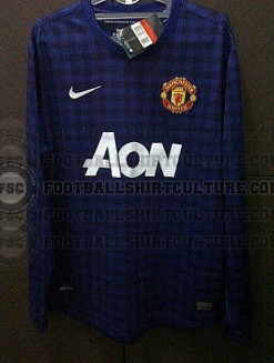 Leaked Manchester United Jersey 2012 2013 Tartan Away