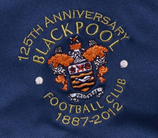 Blackpool Anniversary Shirt Badge 2013