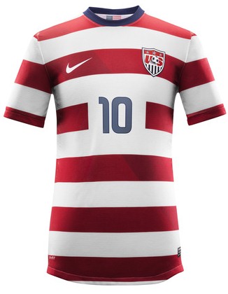 New USA Soccer î€€Jerseyî€ 2012-2013- Nike US Home Kit 12-13 Football Kit ...
