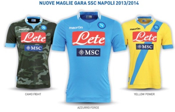 New Napoli Kit 2013 14
