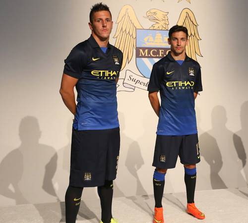 Manchester City Away Shirt 2014 15