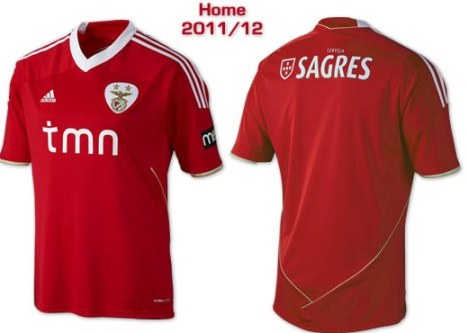 New Benfica Jersey 2011