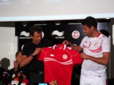 New Tunisia  Jersey 2012- Away Shirt