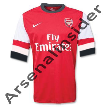 Leaked Arsenal Home Kit 12-13