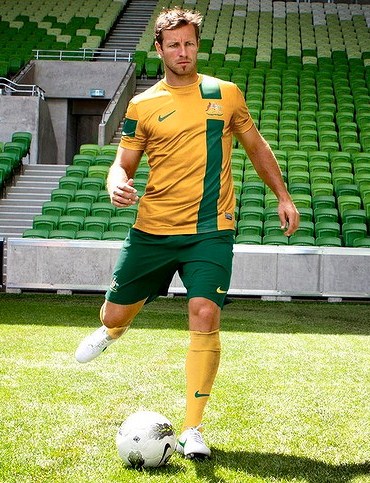 Lucas Neill Socceroos Jersey 2013