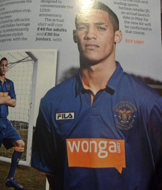 New FILA Blackpool Third Kit 2012-2013 New FILA Blackpool Third Kit 2012-2013