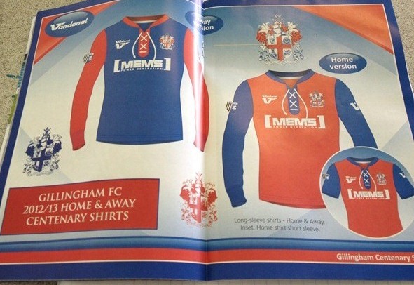 New Gillingham Kit 2012 2013 New Gillingham Kit 2012 2013