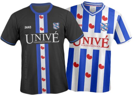 SC Heerenveen Trikot Home Jersey Shirt Jako Univé Friesland Maglia Camiseta L XL 