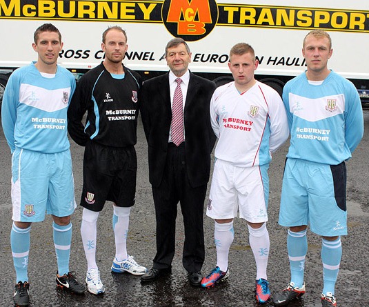 Kukri Ballymena United Jersey 2012