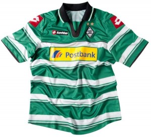 Maillot Extérieur Borussia Mönchengladbach 2011-13 De Jong #9 Taille XL Lotto - Occasion