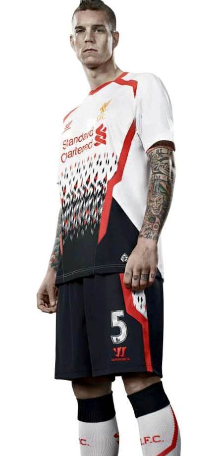 Daniel Agger Liverpool 2013 Kit