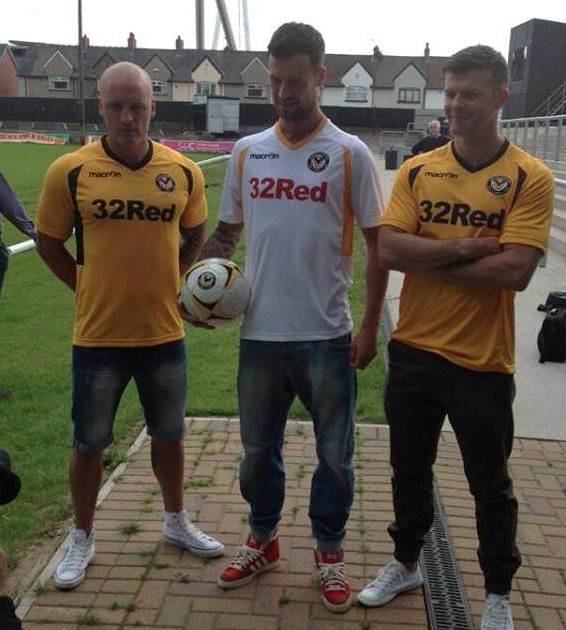 Macron Newport County Kit 2013 14