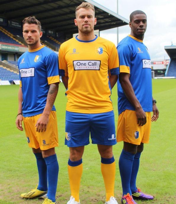 Mansfield League Two Shirt 2013 14