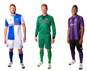 New Bristol Rovers Kit 13/14 Errea Bristol Rovers Home Away Shirts
