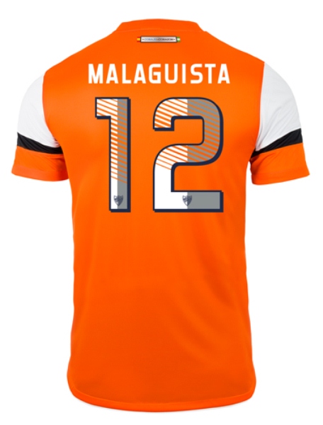 Malaga Third Jersey Back 2014