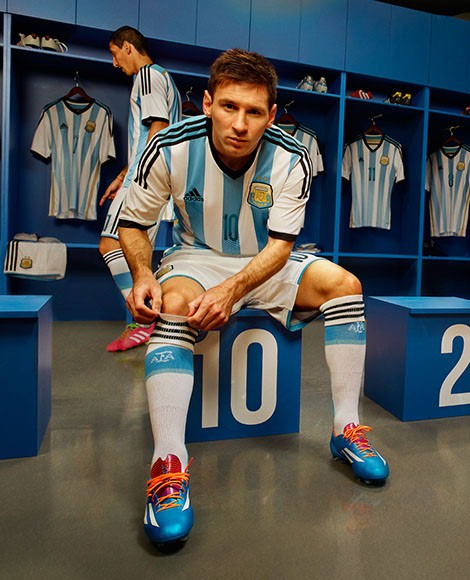 New Argentina World Cup Jersey 2014- Adidas Argentina 2014 Home ...