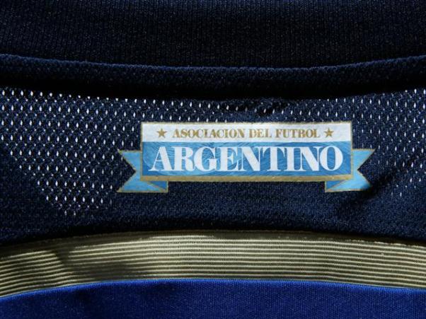 Argentina Change Shirt 2014 Closeup