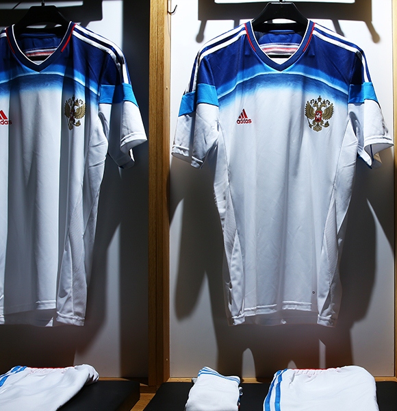 New Russia Away Soccer Jersey 2014