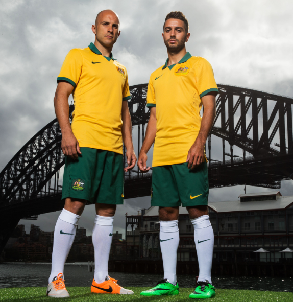 New Socceroos World Cup Jersey 2014 Nike Australia Soccer World Cup