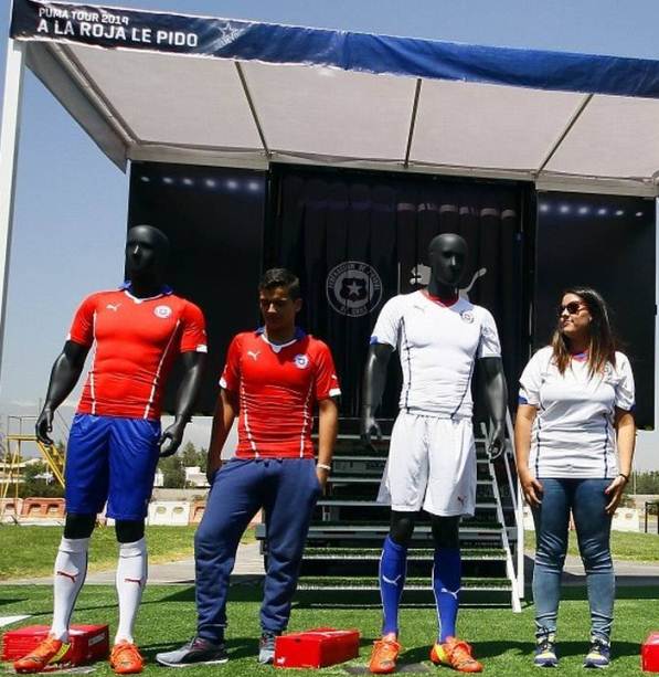 New Chile Home Kit 2014 15