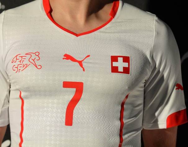 Switzerland Away Shirt 2014 World Cup