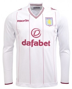 6461 Macron Aston Villa FC Maillot Course Homme Home 2013 Avfc M13 58032300 S XL
