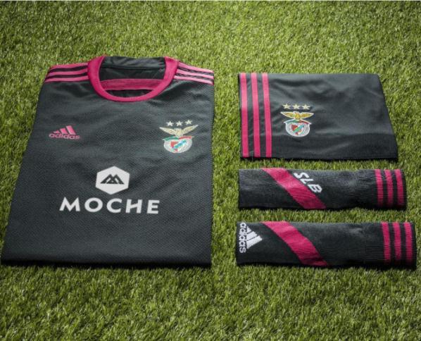 Black and Pink Benfica Shirt 2014 15