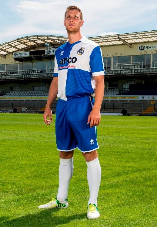 Bristol Rovers New Home Kit 2014 2015