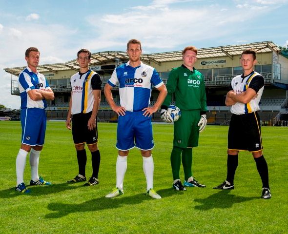 New Bristol Rovers Home Kit 14 15