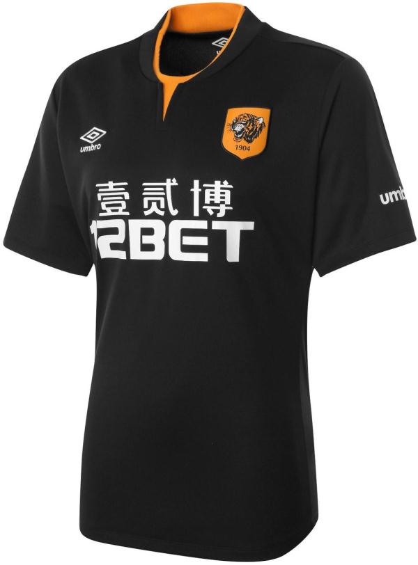 Black Hull City Away Shirt 2014 2015