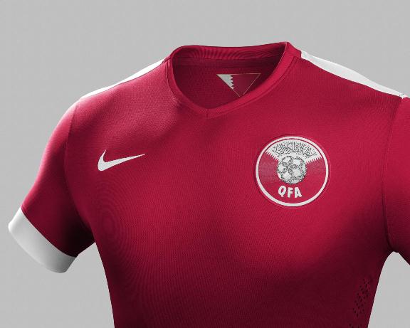 New Qatar Football Shirt 2015