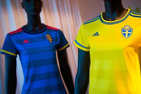 sweden women's soccer jersey