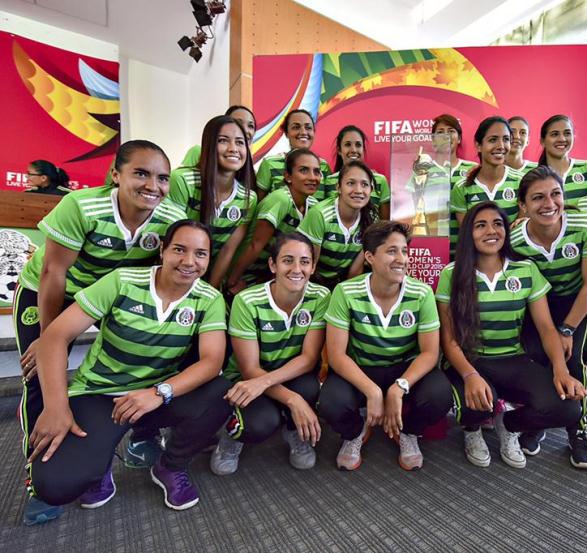 Mexico Womens World Cup Kit 2015