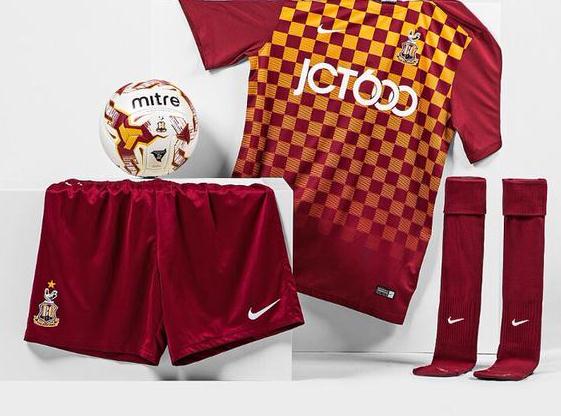Bradford City Home Shirt 2015 2016