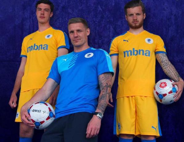 Chester FC Away Shirt 15 16