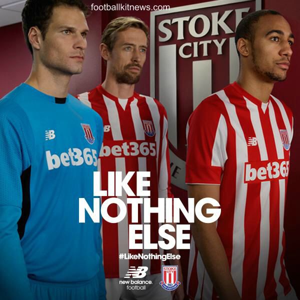 Stoke City Home Kit 15 16