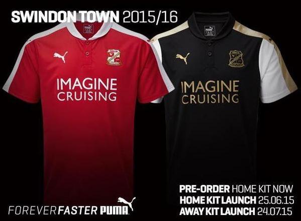 Swindon Puma Shirt 2015 16