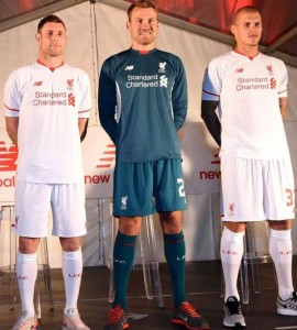 white liverpool training top