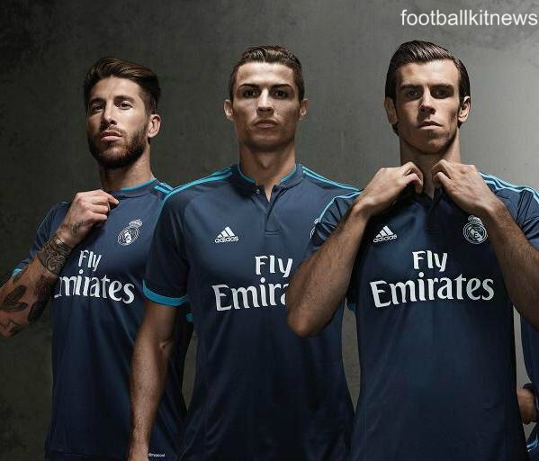 Blue Real Madrid Third Kit 15-16- New 