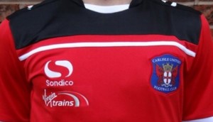 Maillot Extérieur Carlisle United FC 2015-2016 Sondico - Taille M Adulte - Neuf Sans étiquettes