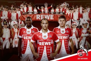 1.FC KÖLN ORIGINAL erima Karneval Trikot 2014/15 REWE Gr.L Neu EUR