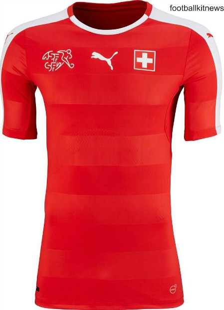 Switzerland Euro 2016 Jersey