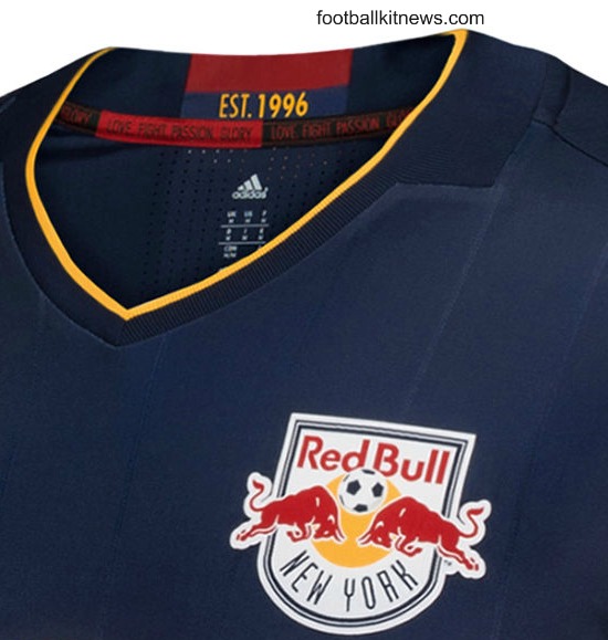 Love Fight Passion Glory Words Inside Red Bulls Jersey