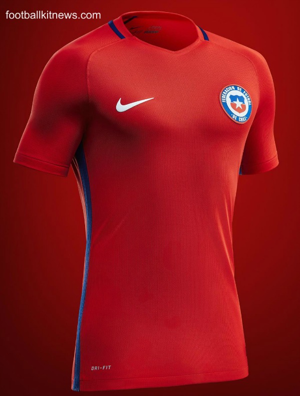 Chile Home Jersey 2016
