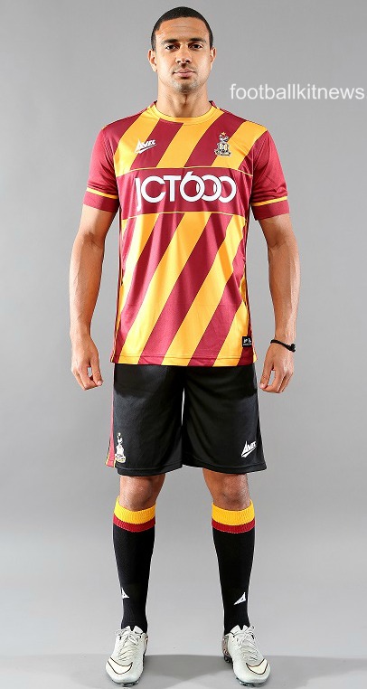 Bradford City Home Kit 16 17
