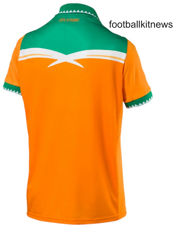 Cote d'Ivoire Football Shirt 2016 2017