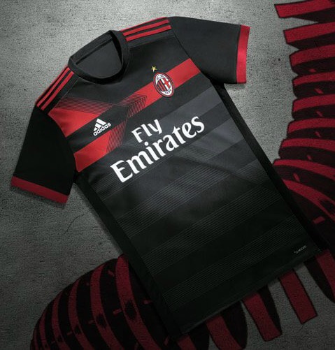 Black Milan Shirt | New AC Milan Third Jersey 2017-2018 | Football News