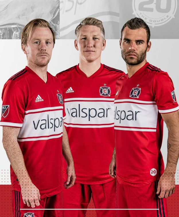 Chicago Fire Home Jersey 2018 Adidas 